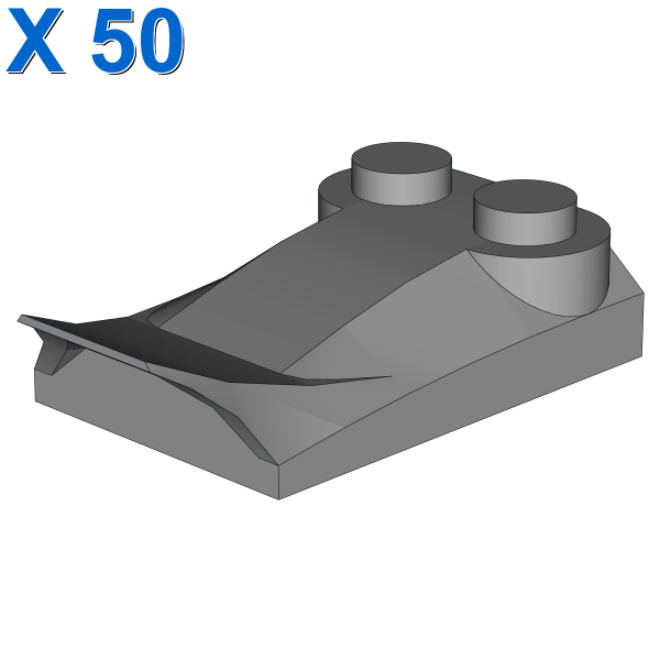 PLATE W. BOWS 2X3½ X 50