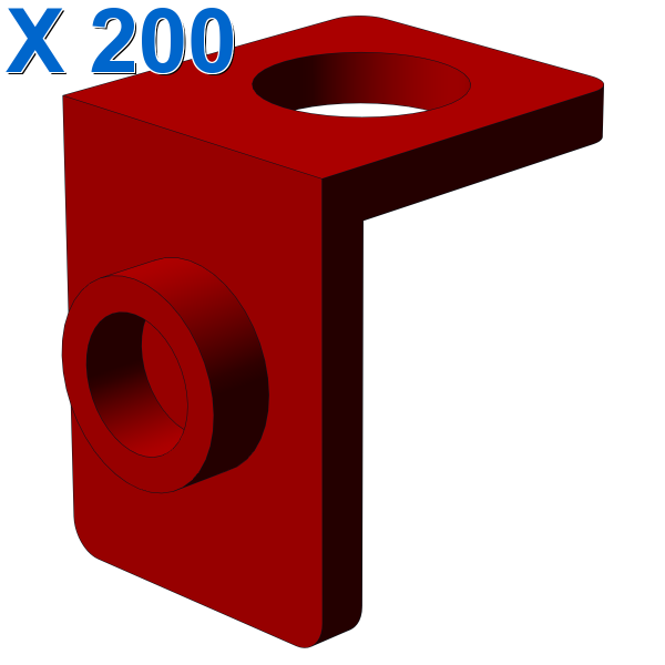 MINI FIG. BACK PLATE W. KNOB X 200