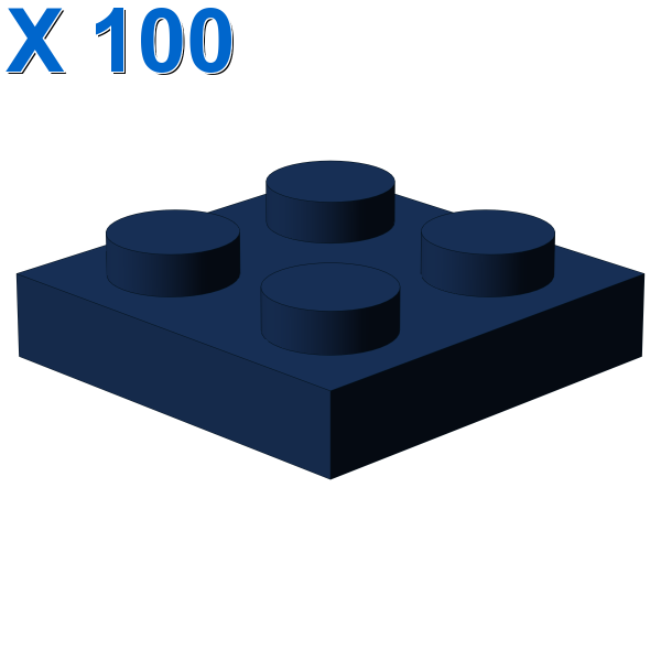 PLATE 2X2 X 100