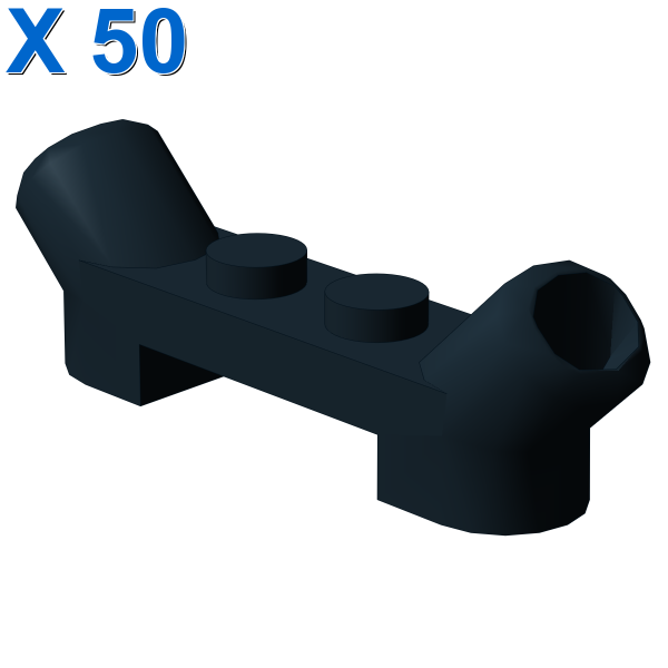 Plate 1x4x2/3 w. tube X 50