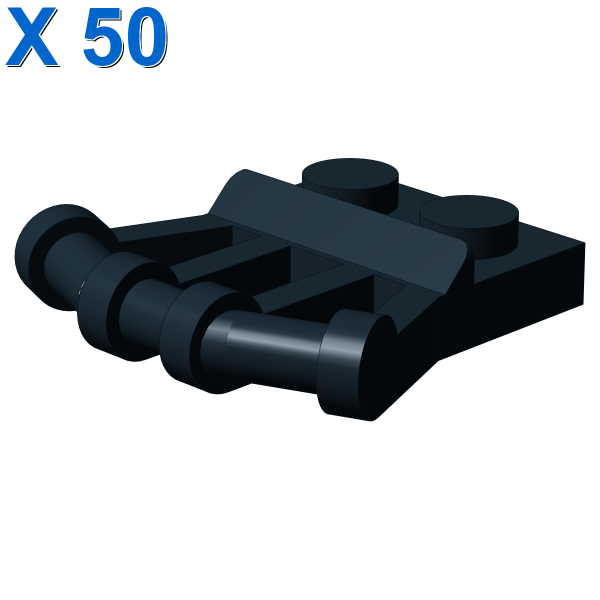 PLATE 1X2 W.Ø3.2 SHAFT 22.5 D. X 50