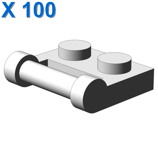 PLATE 1X2 W. STICK 3.18 X 100