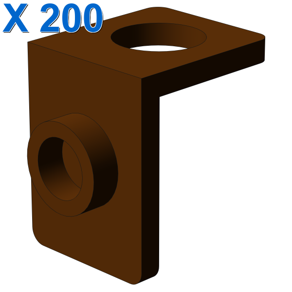 MINI FIG. BACK PLATE W. KNOB X 200