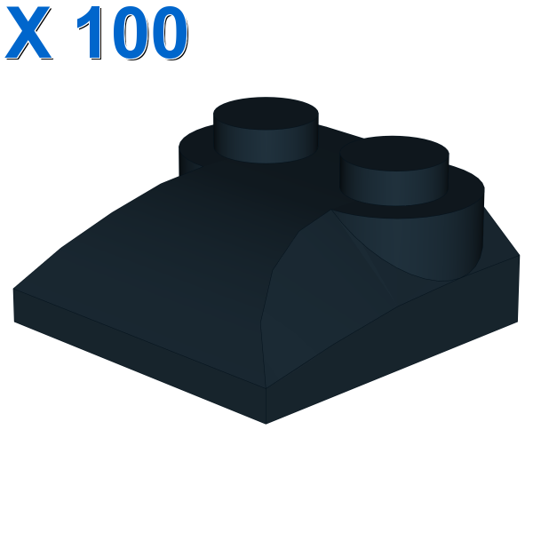 PLATES W. BOWS 2X2 X 100