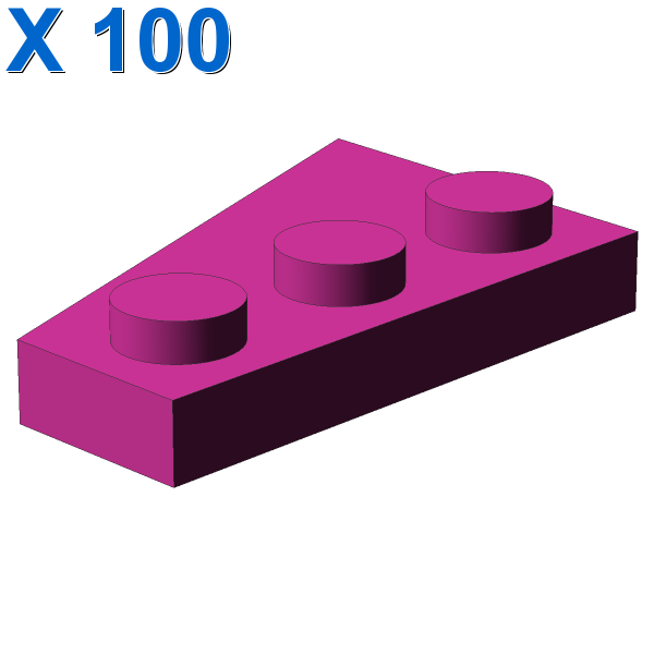 RIGHT PLATE 2X3 W/ANGLE X 100