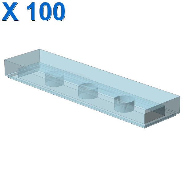 FLAT TILE 1X4 X 100